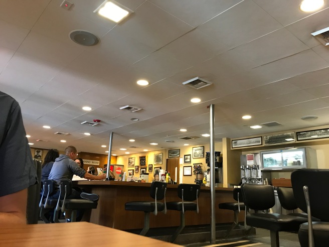 Inside the cafe